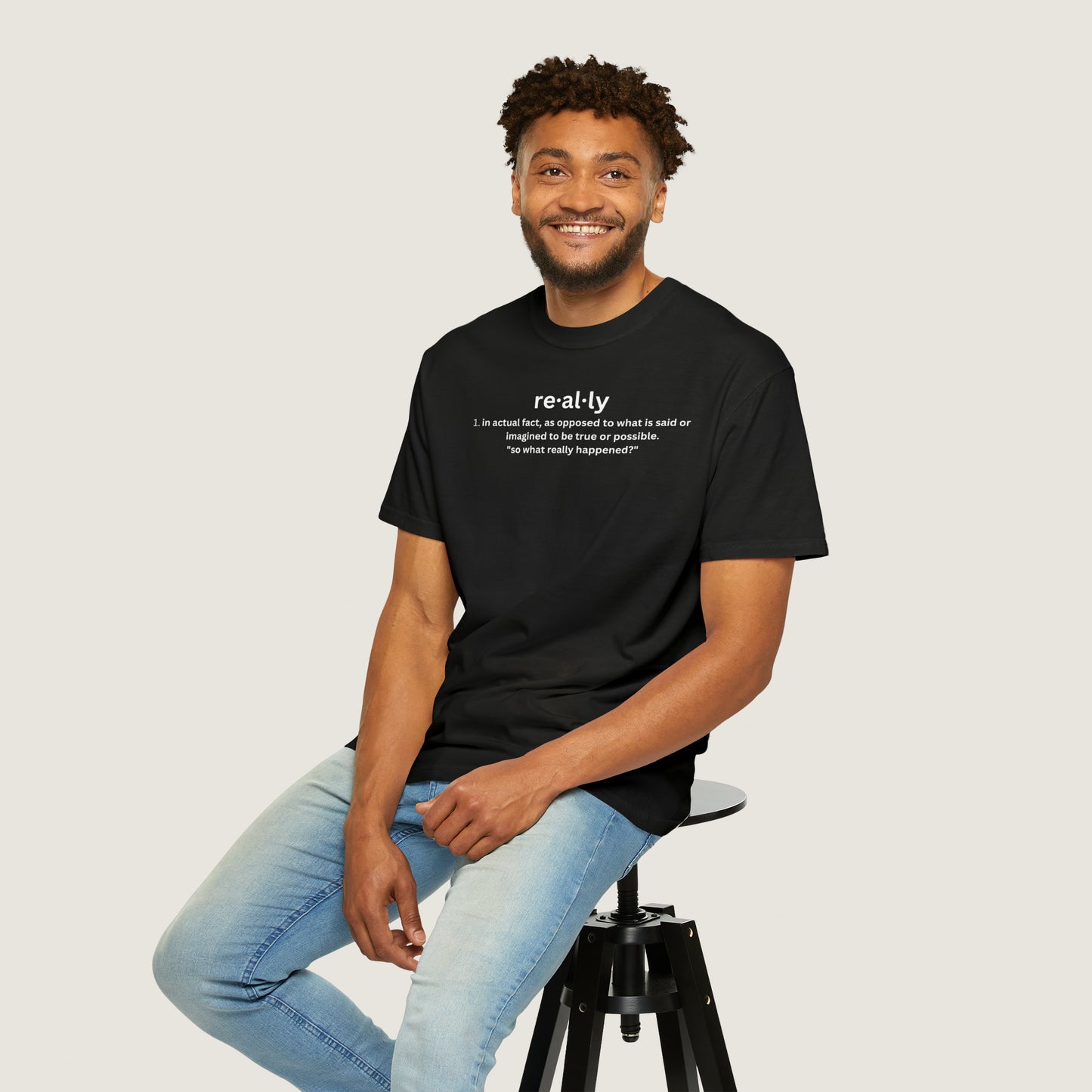 really definition (Comfort Colors, 100% ring-spun cotton)