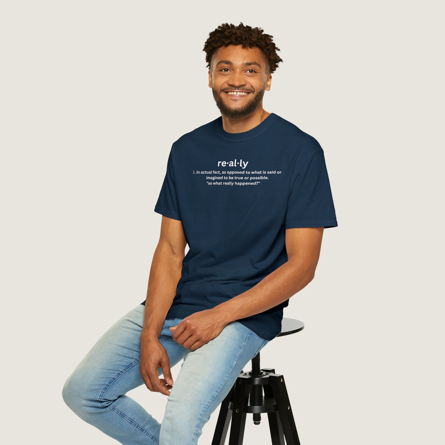 really definition (Comfort Colors, 100% ring-spun cotton)