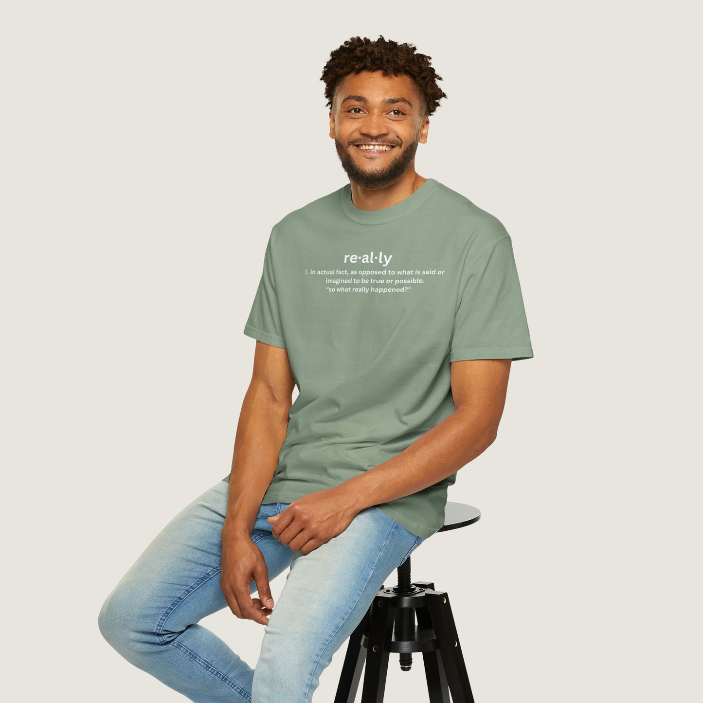 really definition (Comfort Colors, 100% ring-spun cotton)