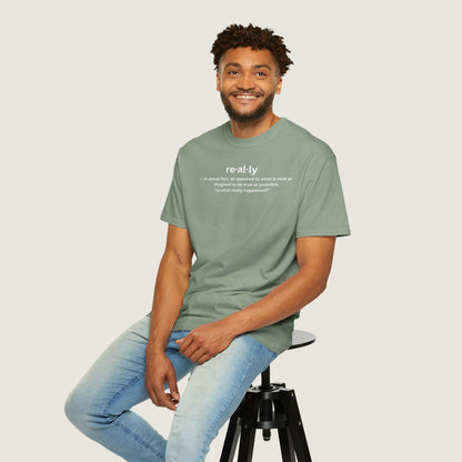 really definition (Comfort Colors, 100% ring-spun cotton)