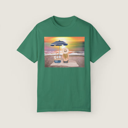 Lady On The Beach (Comfort Colors, 100% ring-spun cotton)