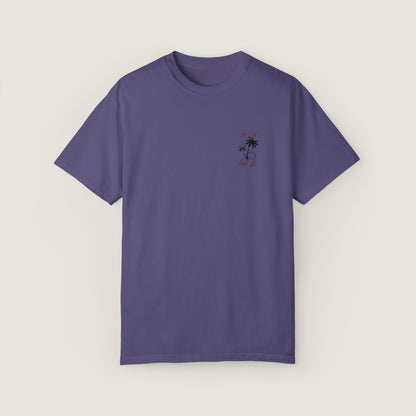 So Cal Print Life Tee (Comfort Colors, 100% ring-spun cotton)