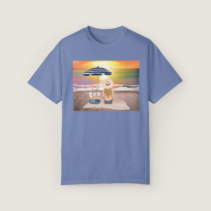 Lady On The Beach (Comfort Colors, 100% ring-spun cotton)