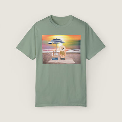 Lady On The Beach (Comfort Colors, 100% ring-spun cotton)