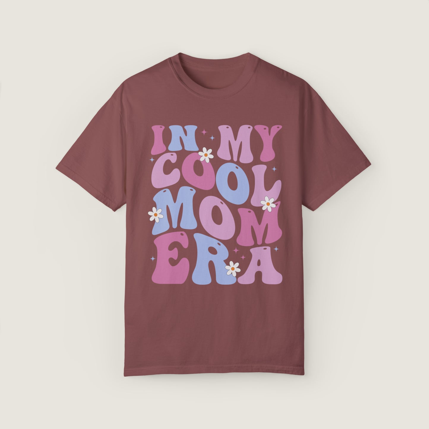 In My Cool Mom Era (Comfort Colors, 100% ring-spun cotton)